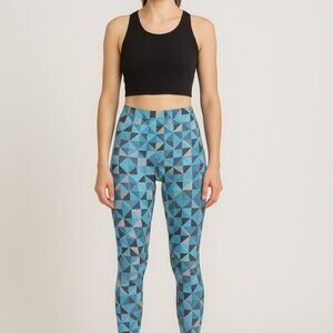 Legging workout retro sports style running training breathable fabrics sports …